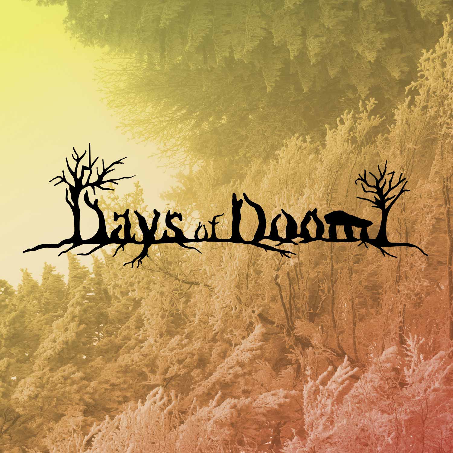 Logo Days of Doom, Logodesign, Metal-Band