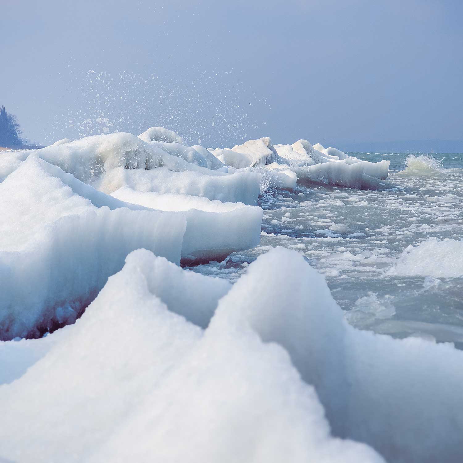 Fotografie Natur, Bodensee, Eis, Winter