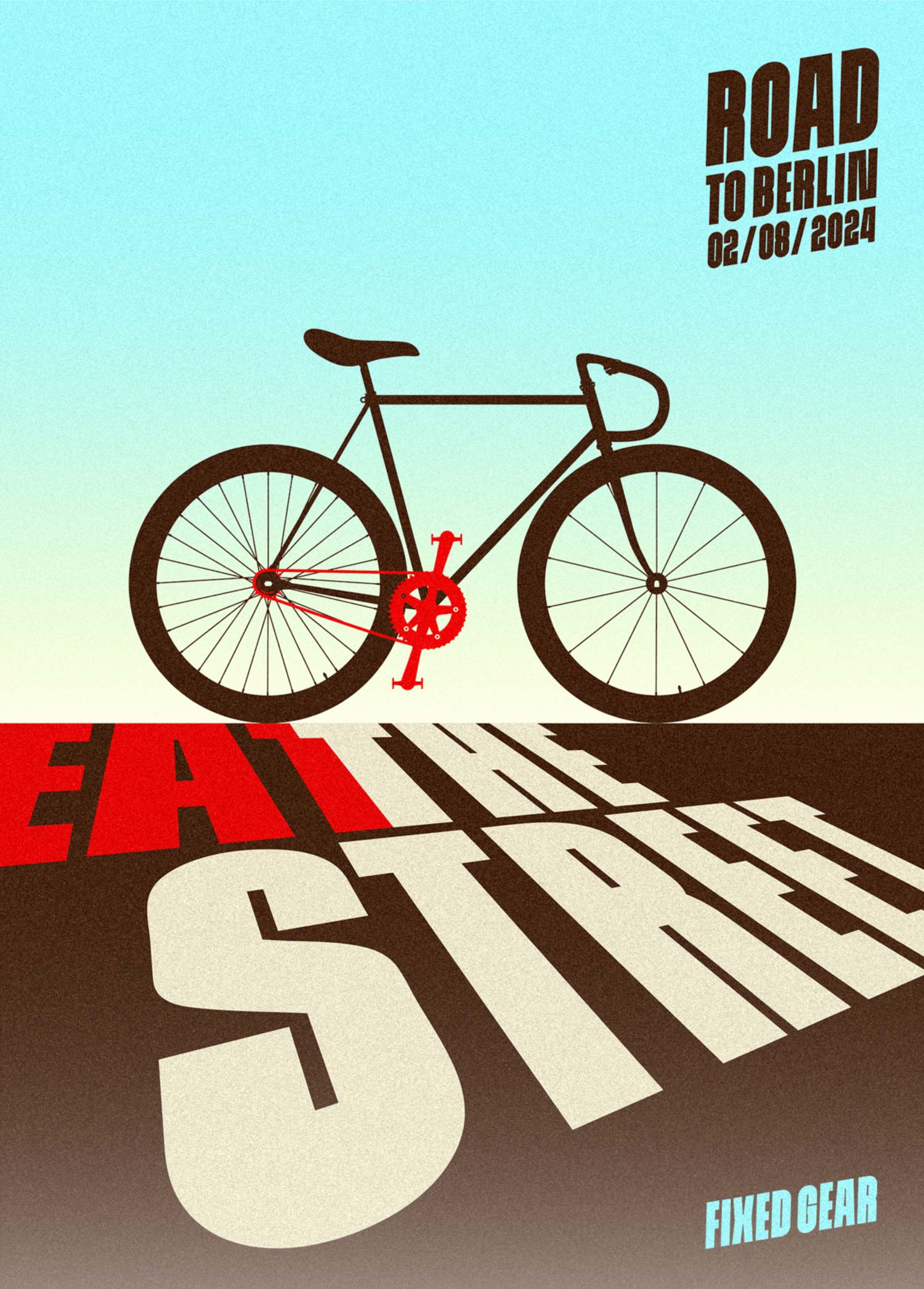 Eat the Street Poster – Fixed-Gear