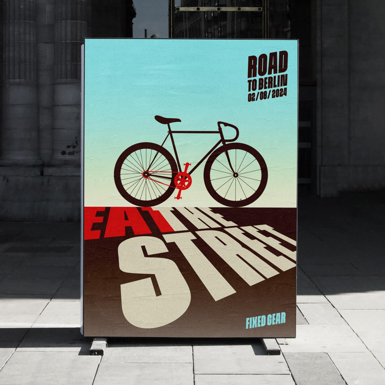 Eat the Street Poster – Fixed-Gear