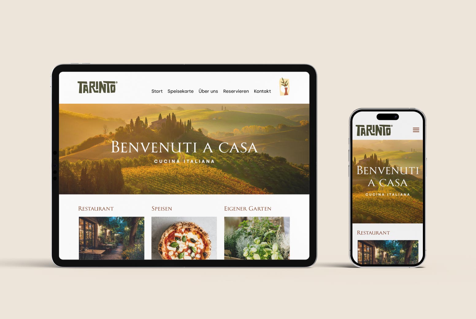 Restaurant – Webseite